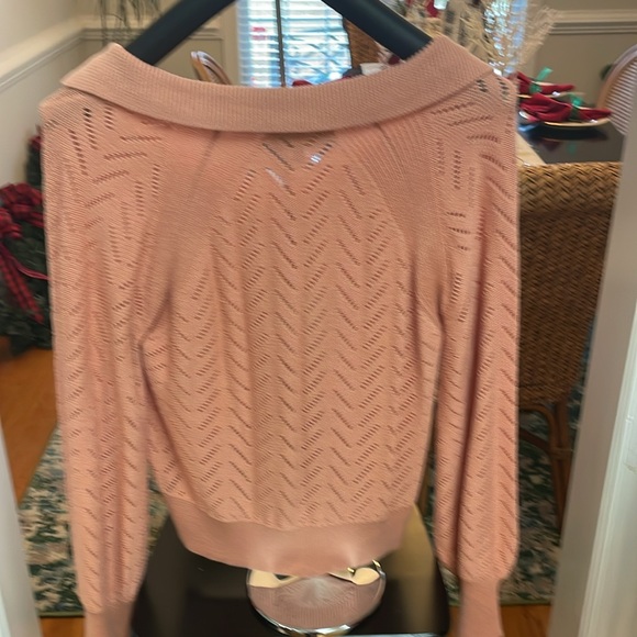 Women’s Anna Cate LS Sweater. Peach. Size Medium. NWT - Picture 4 of 8